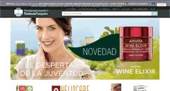 Desktop Screenshot of parafarmaciaweb.com