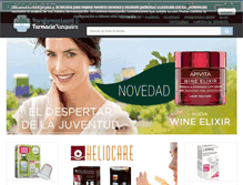 Tablet Screenshot of parafarmaciaweb.com